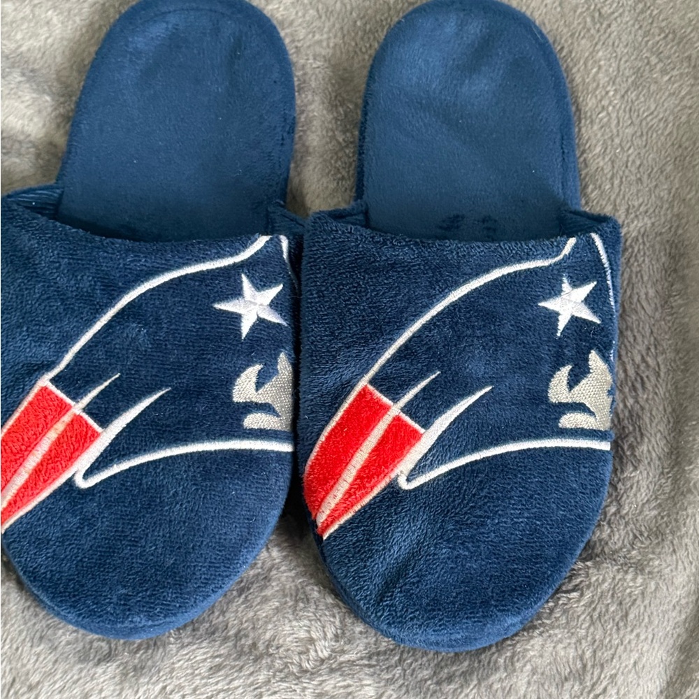 Forever Collectibles Blue and Red Loafers